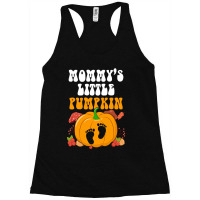 Mommys Little Pumpkin  Halloween Maternity Racerback Tank | Artistshot