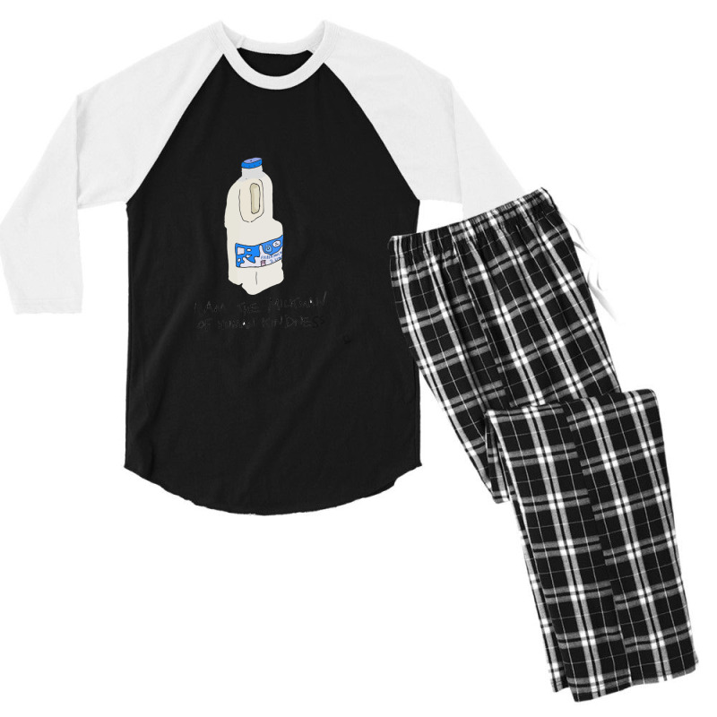 Milkman Of Human Kindness. Classic Men's 3/4 Sleeve Pajama Set by LawrenceRisner | Artistshot