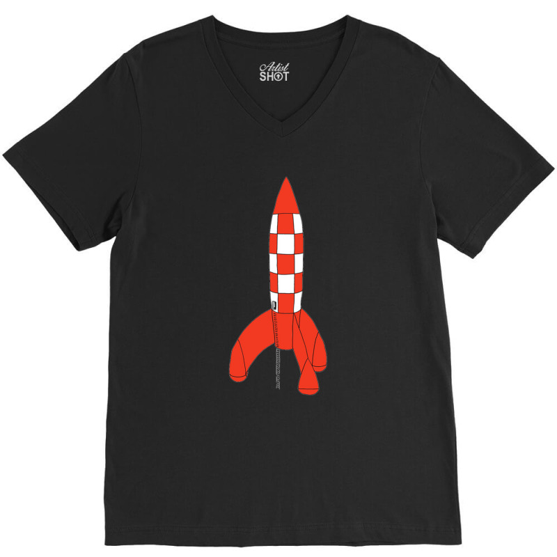 Shooting Star Strange Active V-neck Tee | Artistshot