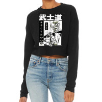 Japanese Samurai Warrior Cropped Sweater | Artistshot