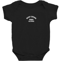 West Covina California Vintage Athletic Sports Established Baby Bodysuit | Artistshot