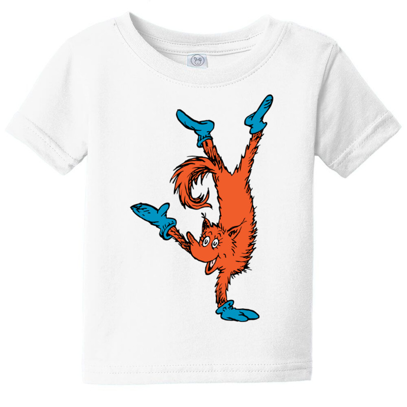 Dr. Seuss Fox In Socks Handstand Pullover Hoodie Baby Tee by cm-arts | Artistshot