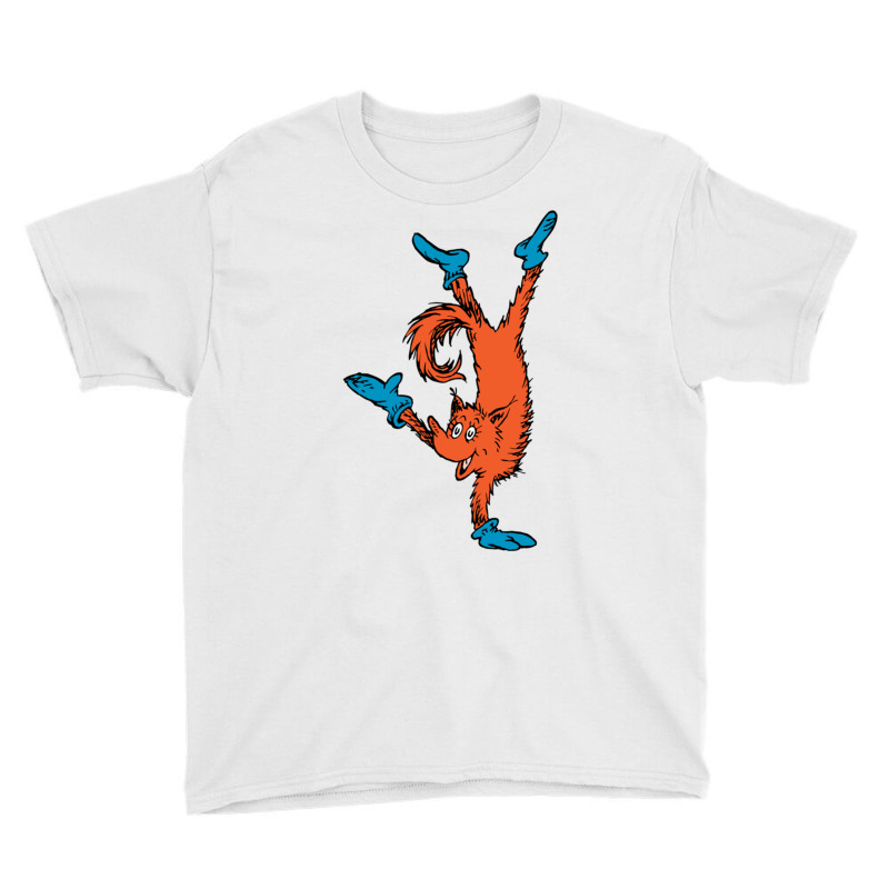 Dr. Seuss Fox In Socks Handstand Pullover Hoodie Youth Tee by cm-arts | Artistshot