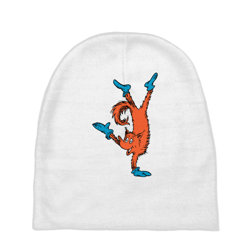 Dr. Seuss Fox In Socks Handstand Pullover Hoodie Baby Beanies by cm-arts | Artistshot