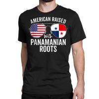 American Raised With Panamanian Roots Usa Panama Flag Tank Top Classic T-shirt | Artistshot