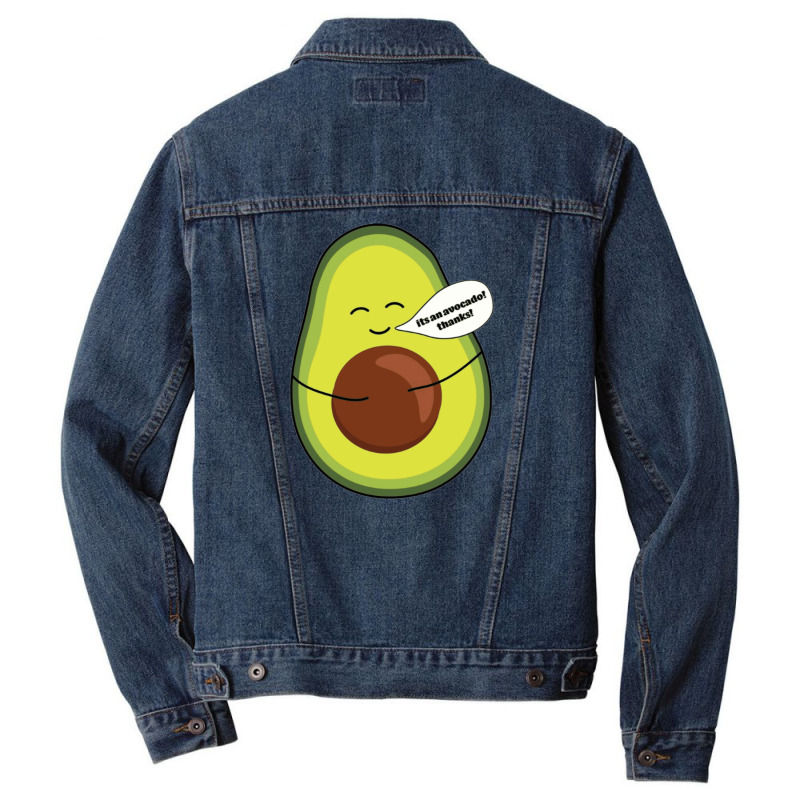 An Avocado, Thanks! Vine. Men Denim Jacket | Artistshot