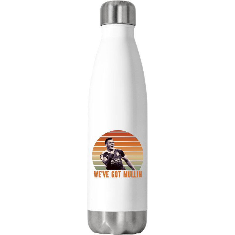 Wrexham, Super Paul Mullin, We've Got Mullin, Wrexham Supporter Essent Stainless Steel Water Bottle by cm-arts | Artistshot