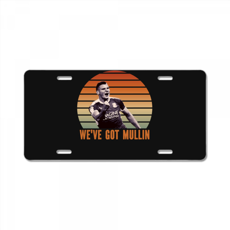 Wrexham, Super Paul Mullin, We've Got Mullin, Wrexham Supporter Essent License Plate by cm-arts | Artistshot