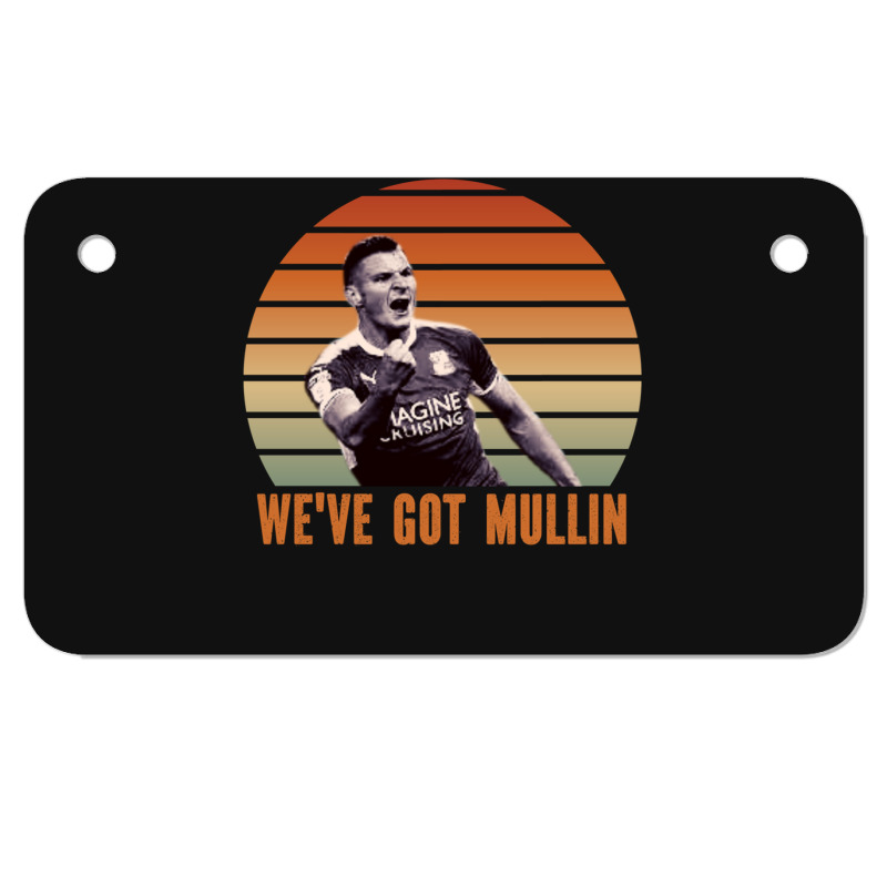 Wrexham, Super Paul Mullin, We've Got Mullin, Wrexham Supporter Essent Motorcycle License Plate by cm-arts | Artistshot