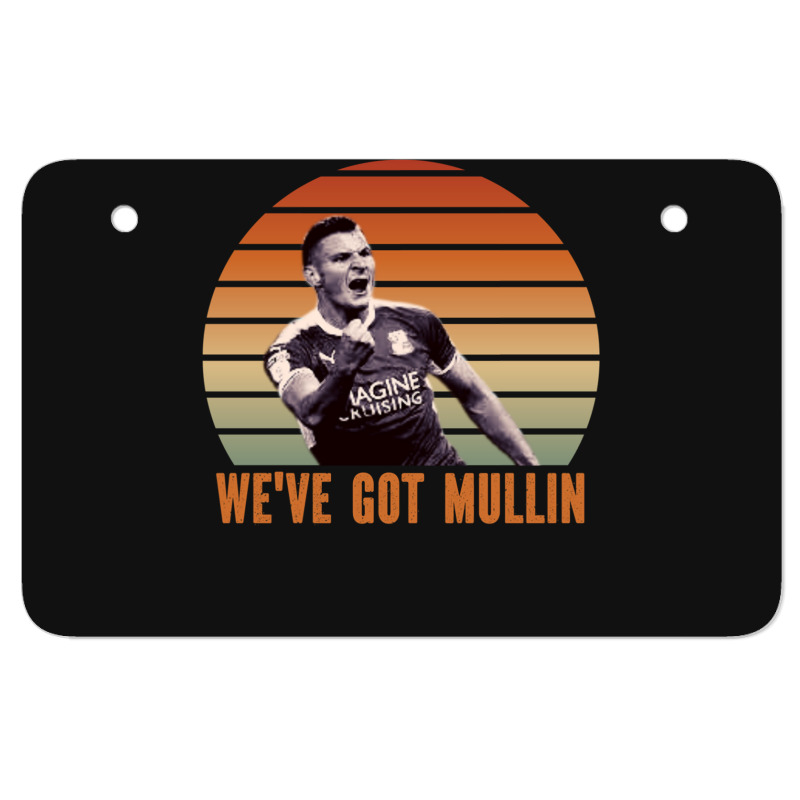 Wrexham, Super Paul Mullin, We've Got Mullin, Wrexham Supporter Essent ATV License Plate by cm-arts | Artistshot