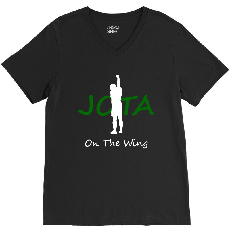 Jota On The Wing V-Neck Tee by Luluran | Artistshot