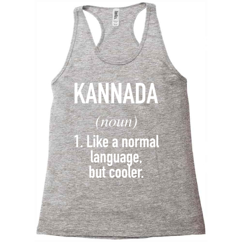 Kannada Language Racerback Tank by cm-arts | Artistshot