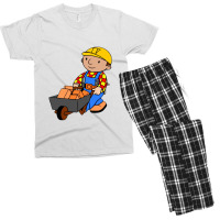 Bob The Builder Men's T-shirt Pajama Set | Artistshot