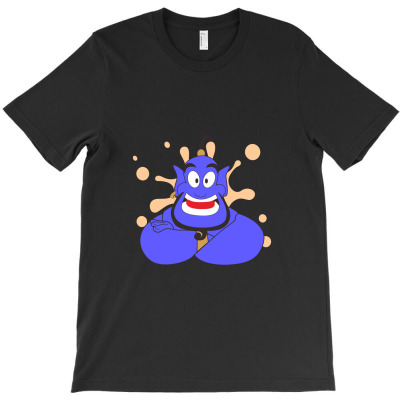 Genie Aladdin T-shirt Designed By Murdermydudepodcast