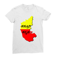 Kasturi Kannada Ladies Fitted T-shirt | Artistshot