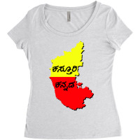 Kasturi Kannada Women's Triblend Scoop T-shirt | Artistshot