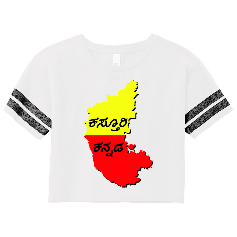 Kasturi Kannada Scorecard Crop Tee by cm-arts | Artistshot