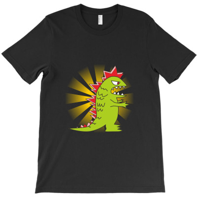 Godzilla T-shirt Designed By Murdermydudepodcast