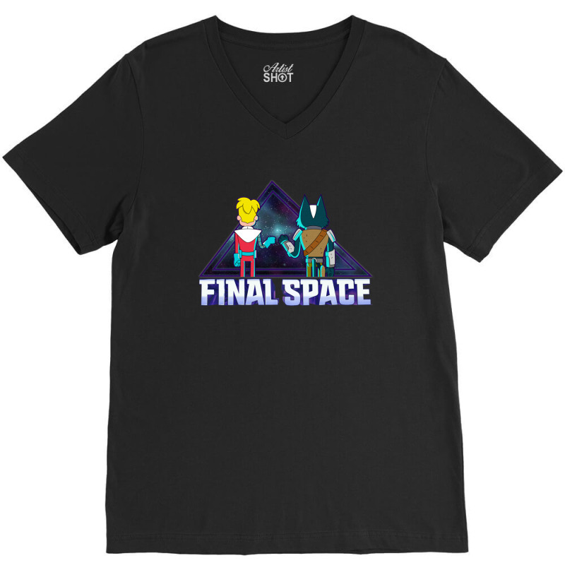 Final Space Gary And Avocato Fan Art V-Neck Tee by RoyceGlenn | Artistshot