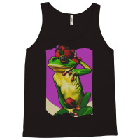 Frog With A Strawberry Tank Top | Artistshot