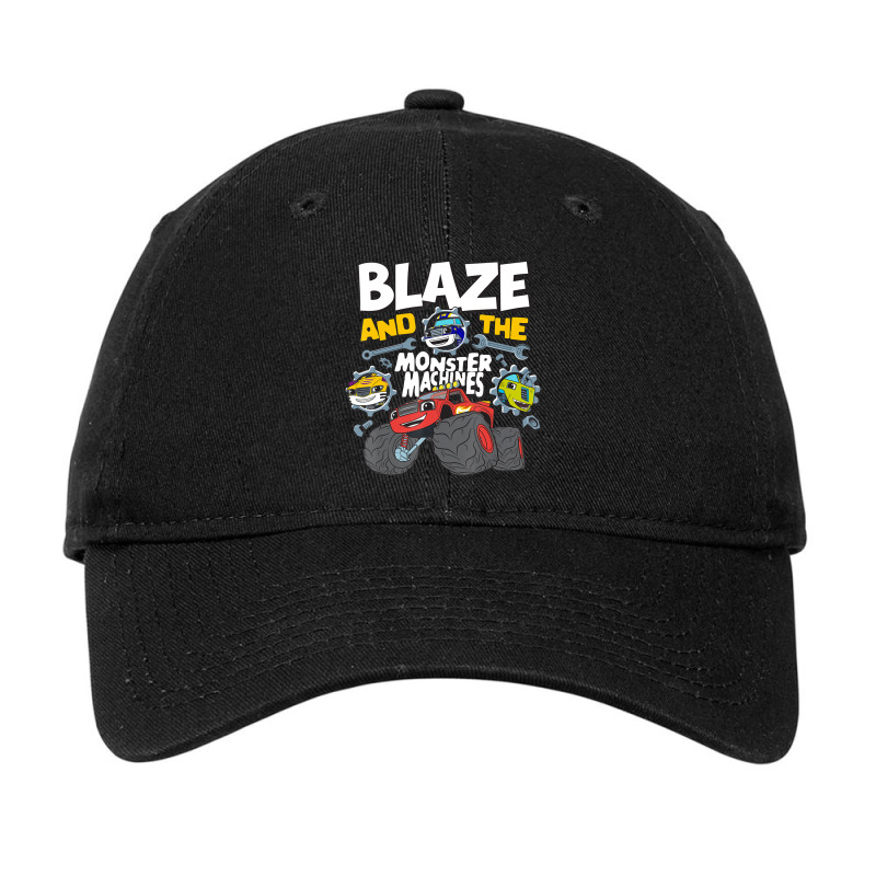 Blaze & The Monster Machines Group Adjustable Cap | Artistshot