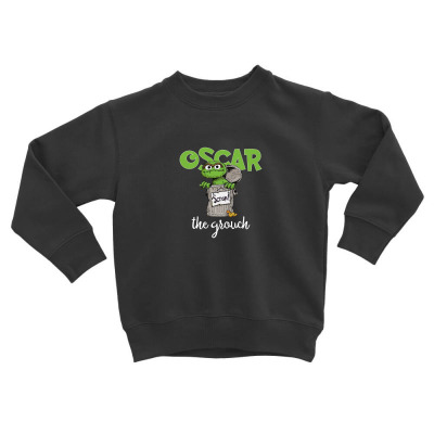 Oscar The Grouch For Dark Toddler Sweatshirt Designed By Zeynepu