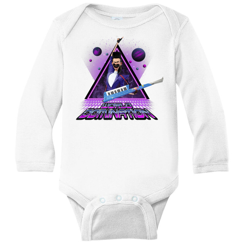 Bratt World Domination Long Sleeve Baby Bodysuit by BuiDoc | Artistshot