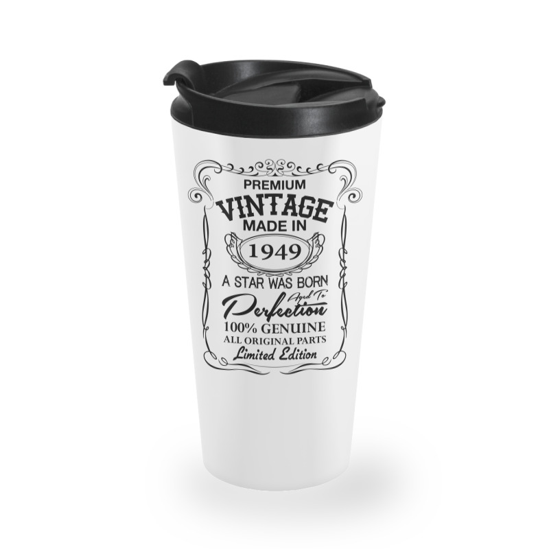 Vintage Made In 1949 Travel Mug | Artistshot