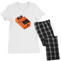 Boss Depression Ds 1 Effects Pedal Nihilist Guitarist Parody Humor Des Women's Pajamas Set | Artistshot