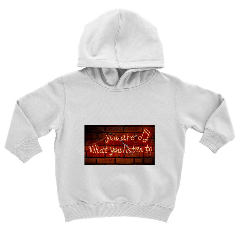 Neon Life Message Toddler Hoodie by thancongdatmqa | Artistshot