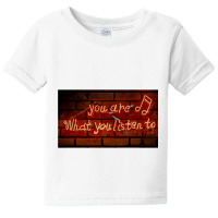 Neon Life Message Baby Tee | Artistshot