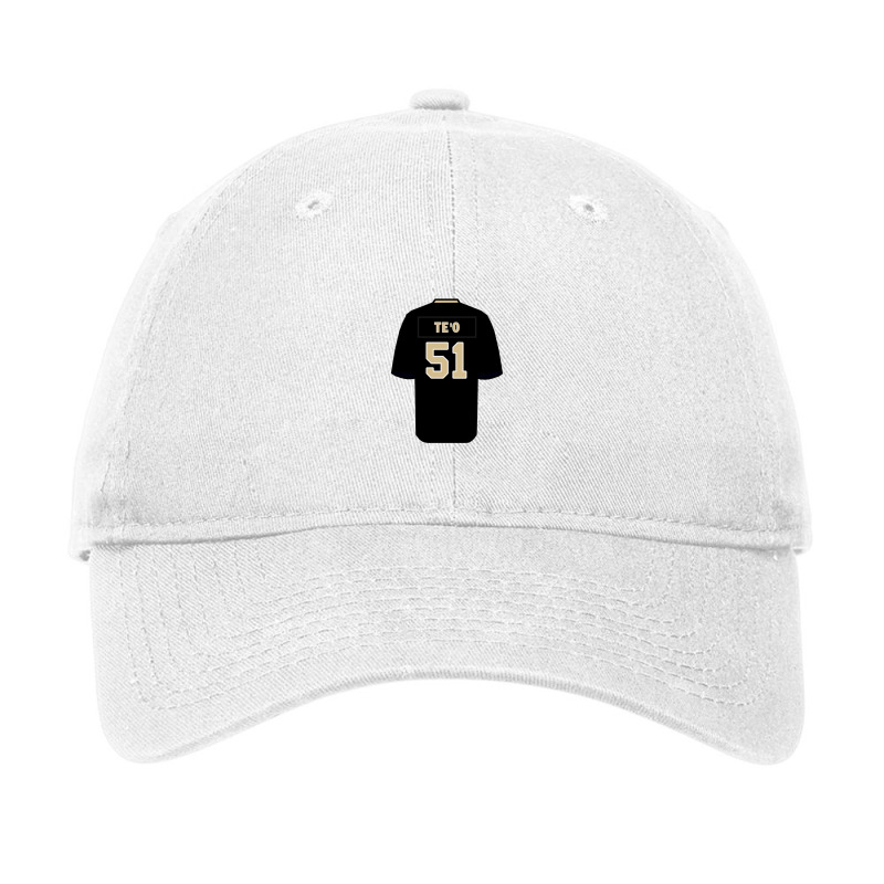 Manti Te'o Jersey Adjustable Cap | Artistshot