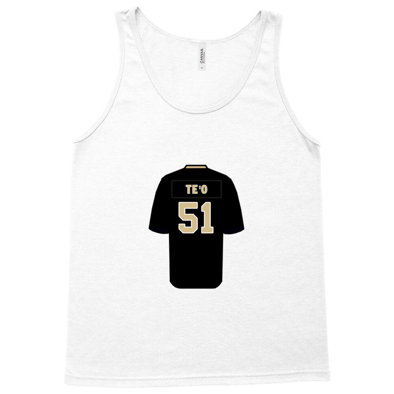 Manti Te'o Jersey Tank Top | Artistshot