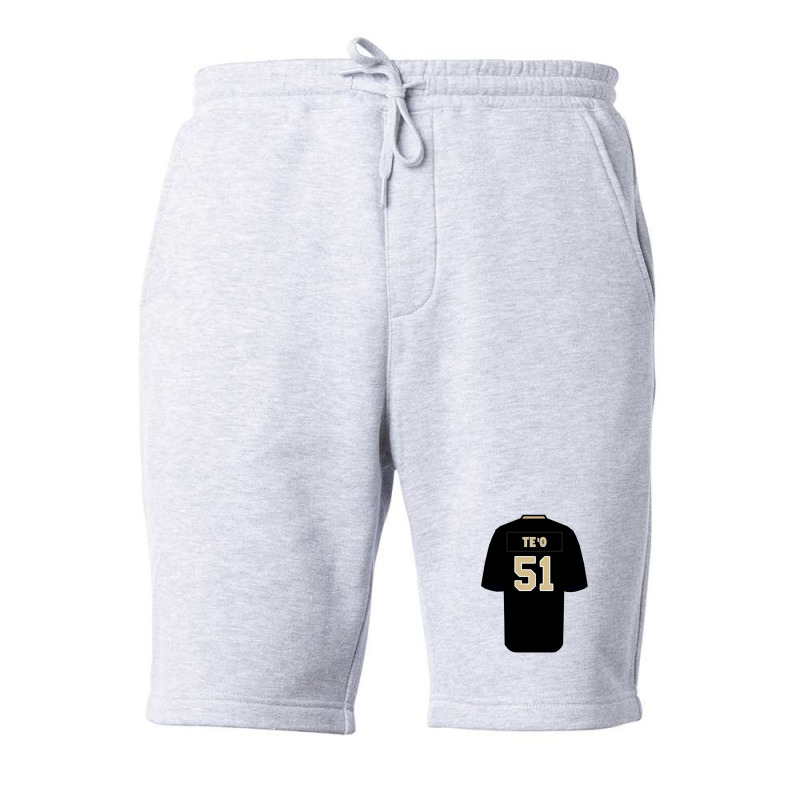 Manti Te'o Jersey Fleece Short | Artistshot