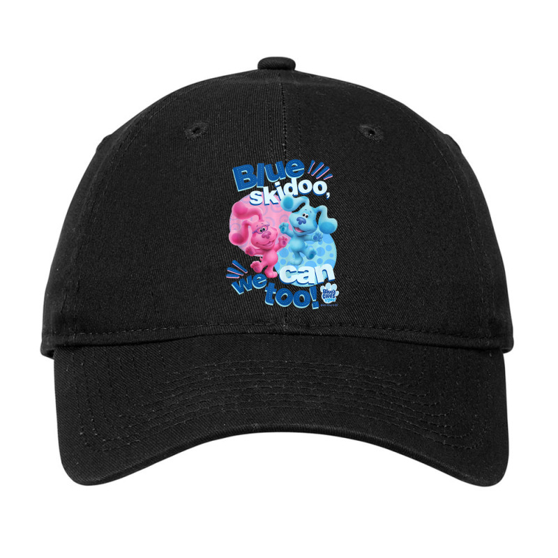 Blue's Clues & You Blue Skidoo, We Can Too Adjustable Cap | Artistshot