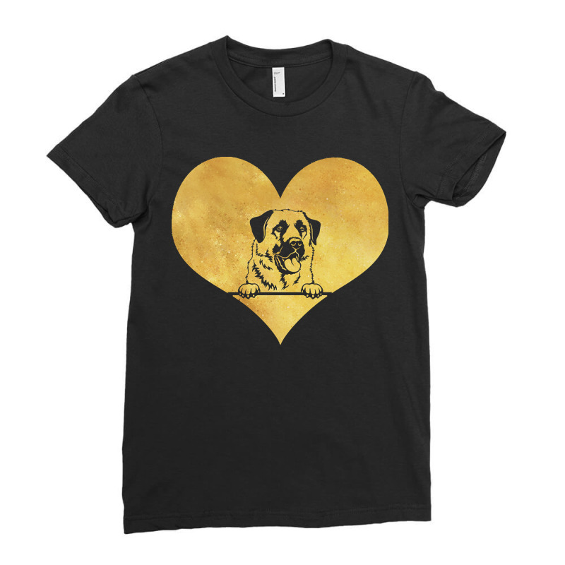 Anatolian Shepherd Dog Art Anatolian Shepherd Dog Ladies Fitted T-Shirt by netheriteshepherd | Artistshot