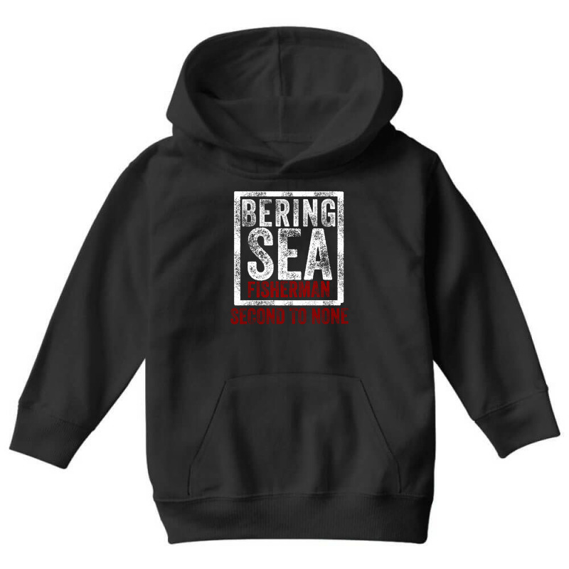 Bering Sea Fisherman 2021 Second To None Dutch Harbor Alaska Pullover Youth Hoodie by cm-arts | Artistshot