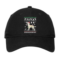 Anatolian Shepherd Dog Dog Santa Hat Ugly Christmas Sweater Happy Holi Adjustable Cap | Artistshot