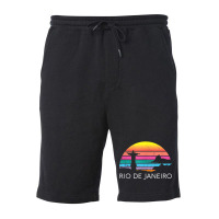 Rio De Janeiro Brazil Beach Surf Ocean Brazilian Island Bay T Shirt Fleece Short | Artistshot