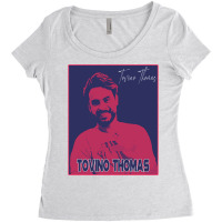 Tovino Thomas (2) Women's Triblend Scoop T-shirt | Artistshot