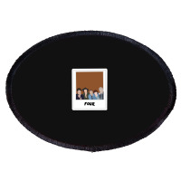 One Direction Four Album Art Oval Patch | Artistshot