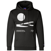 Joni Mitchell Joni Mitchell _ Let The Wind Carry Me _ Minimalist Graph Champion Hoodie | Artistshot