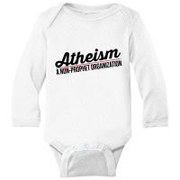 Atheism (a Non Prophet Organization) Essential Long Sleeve Baby Bodysuit | Artistshot