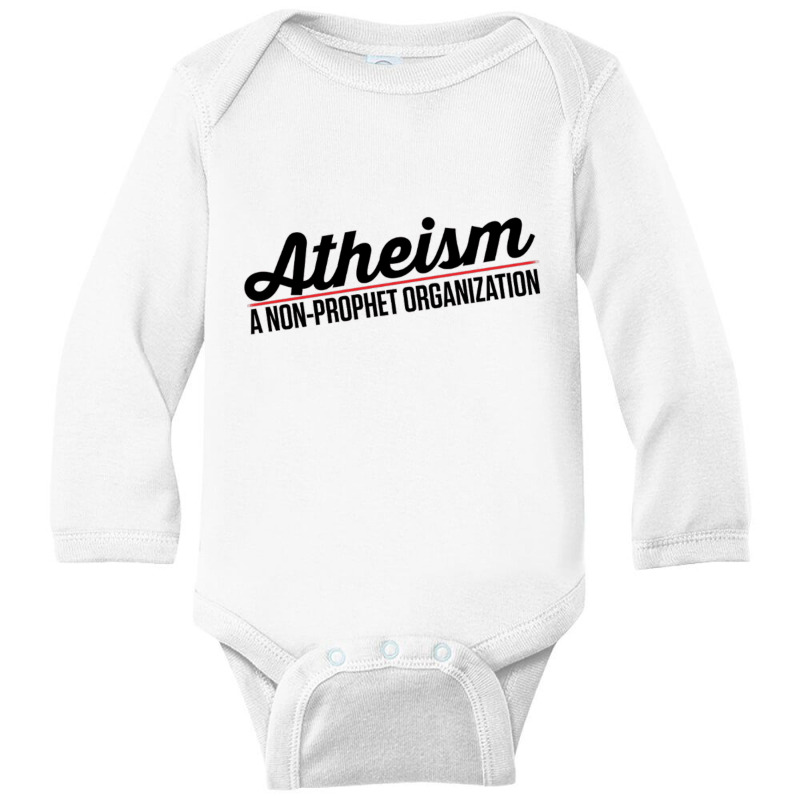 Atheism (a Non Prophet Organization) Essential Long Sleeve Baby Bodysuit by cm-arts | Artistshot