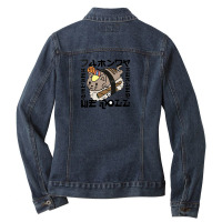 Rockwell International Starbound 112095452 Ladies Denim Jacket | Artistshot