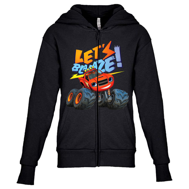 Blaze Let's Blaze! Youth Zipper Hoodie | Artistshot