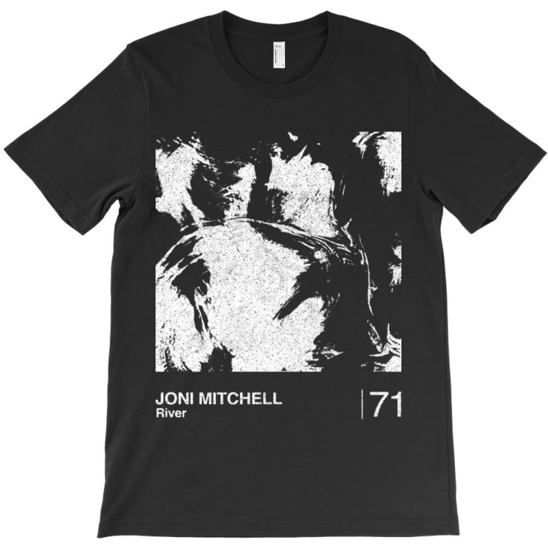 Joni Mitchell Joni Mitchell _ River _ Minimalist Graphic Artwork Desig T-shirt | Artistshot