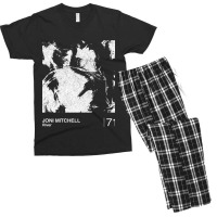 Joni Mitchell Joni Mitchell _ River _ Minimalist Graphic Artwork Desig Men's T-shirt Pajama Set | Artistshot