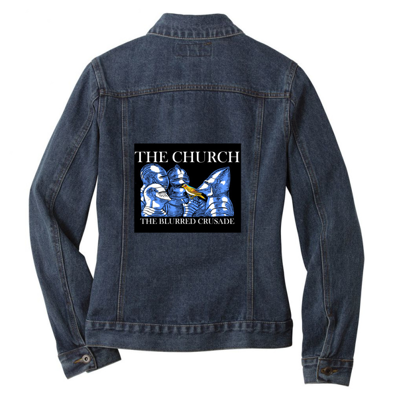 Loves And The Crusade Retro Style Ladies Denim Jacket | Artistshot