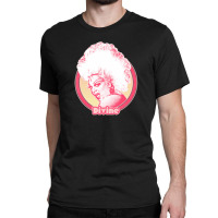 Divine Retro Fan Art Design Classic T-shirt | Artistshot